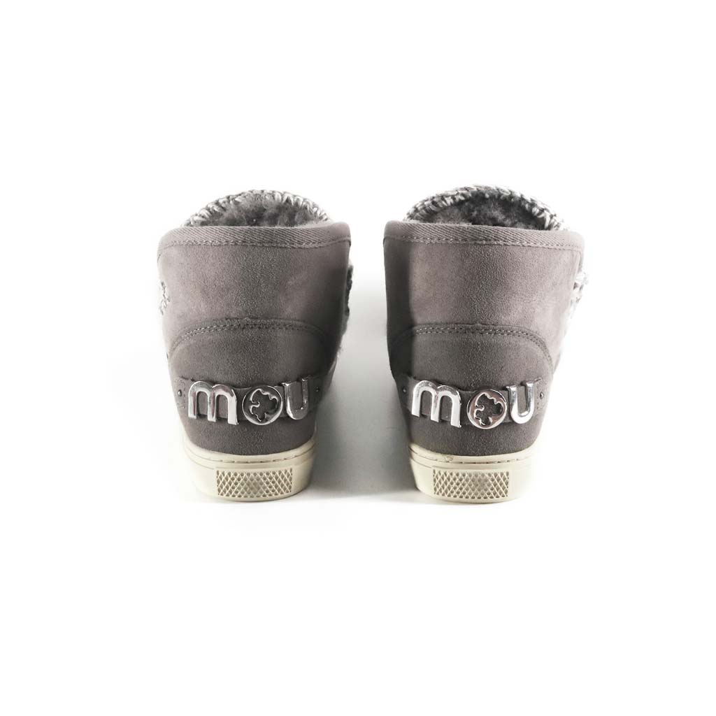 Mou Eskimo Sneaker Big Metal Logo New Grey